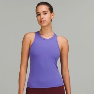 GUC 🍋 Lululemon Align Waist Length Racerback Tank Charged Indigo